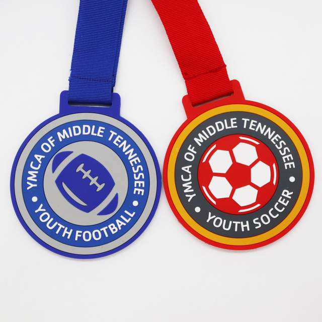 OEM Creative Soft PVC Sports Medallion Medal For Winners