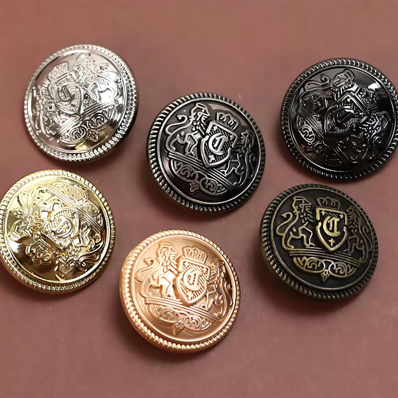 Military Lions Buttons