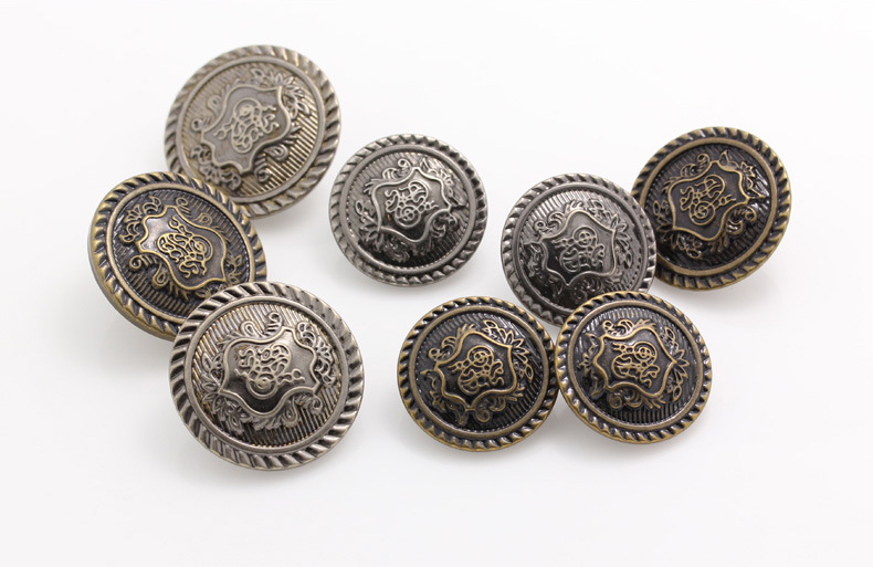 bronze button 
