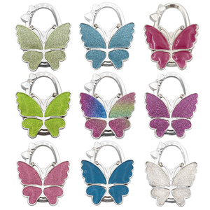 Hot Sale Butterfly Foldable Bag Hanger for Souvenir Gift 