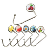 Removable Zinc Alloy Handbag Hook with Custom Logo