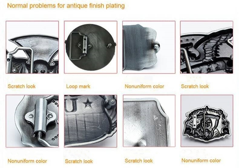 Antique plating common problems
