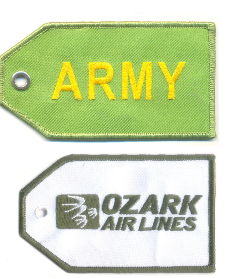 Embroidery Luggage Tag 7