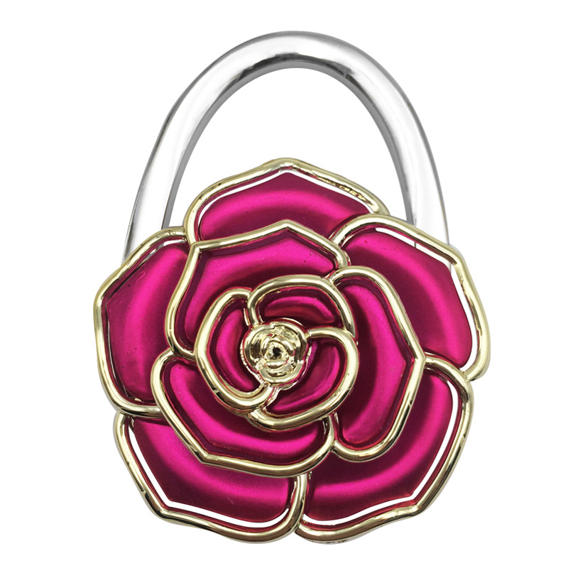 Rose Flowers Women Snap Bag Hanger 
