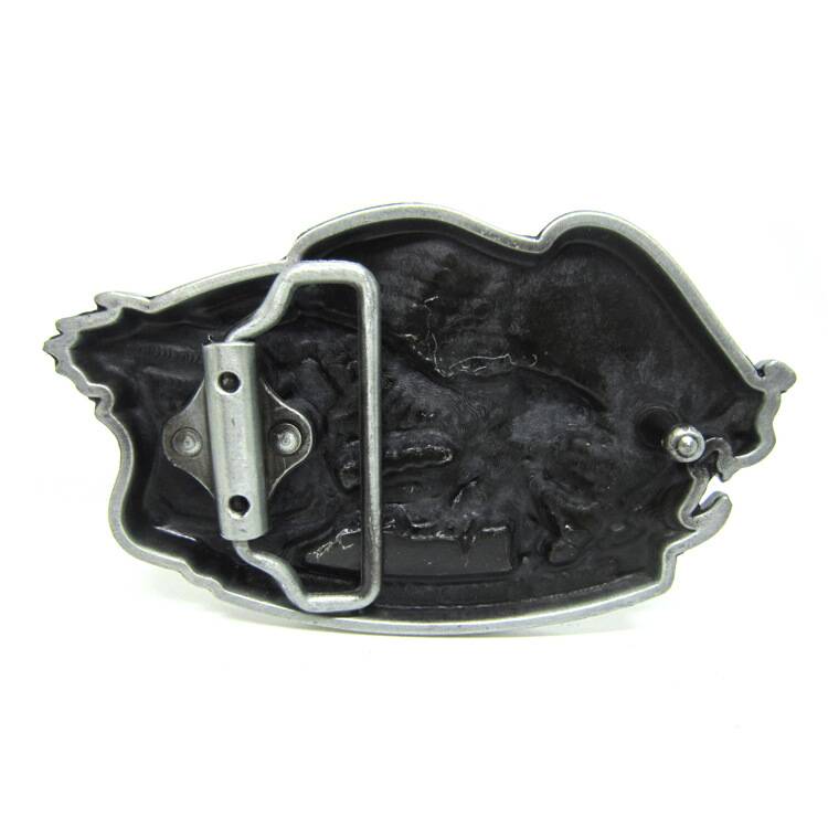 Police Belt Buckle BACK
