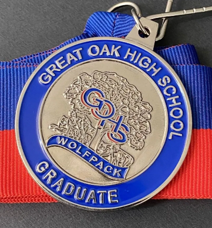 High Quality School Honor Graduation Medals For Top Students