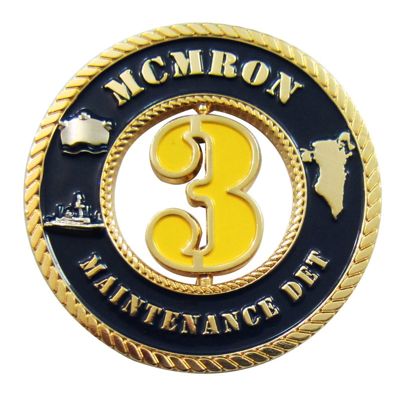 The Spinning Challenge Coin