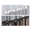 Hot Sell Custom zinc alloy or Brass Stamping Sport Car Logo