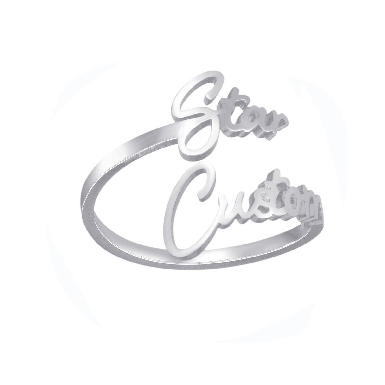 letter rings