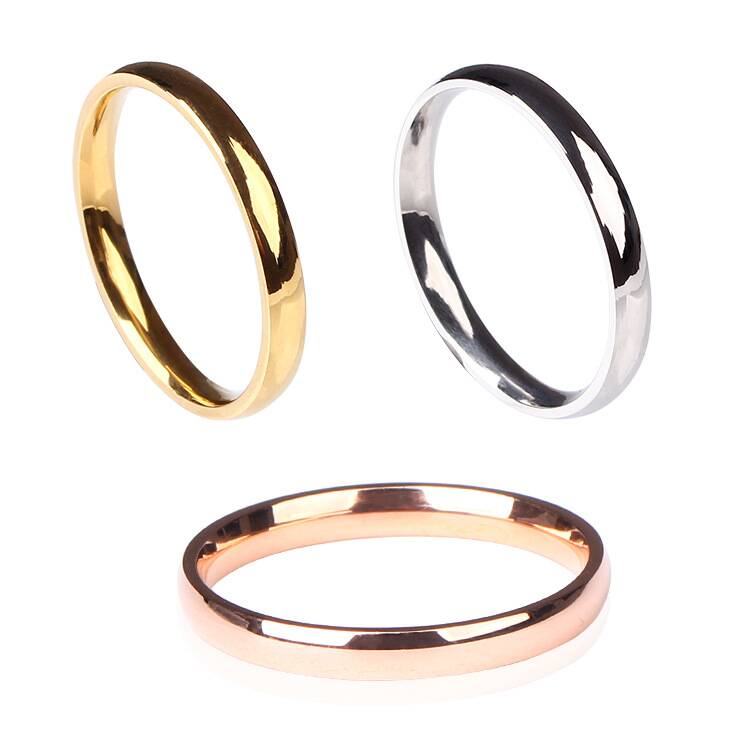 plain round rings