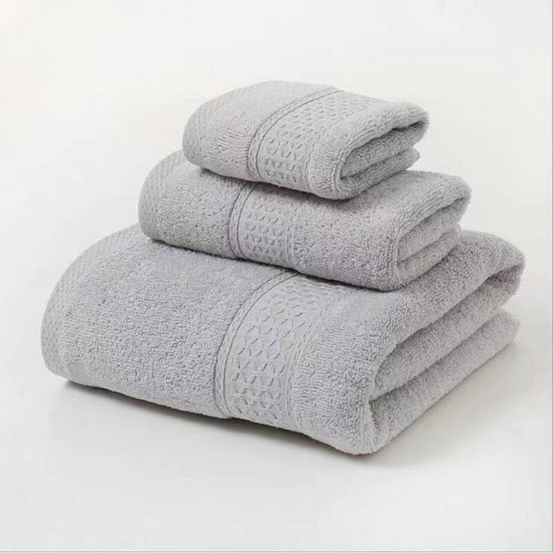 gray towel 
