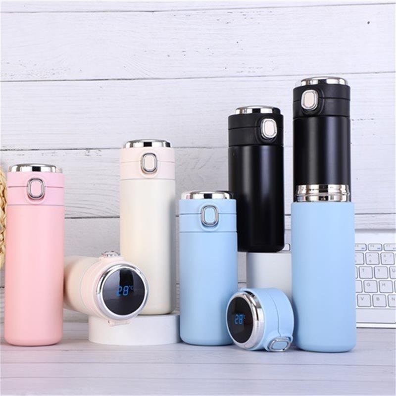 Stainless Steel Smart LED Temperature Display Vacuum Cup 