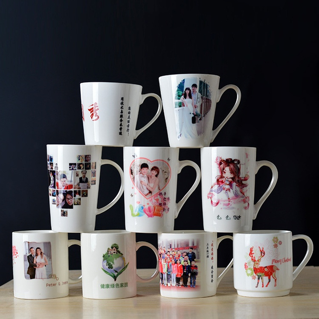 Wholesale Custom Sublimation Blank Paint Ceramic Coffee Mug 