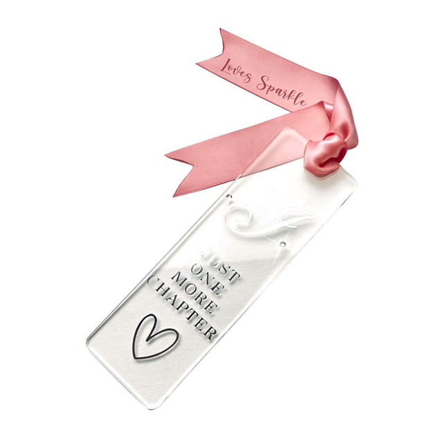 Hot Sale Cheap Decorative Acrylic Bookmark For Souvenir Gift
