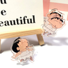 Promotional Creative Cartoon Printing Plastic PP Paper Clip