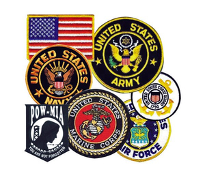 Personalized Logo Military Army Garment Embroidered Patch