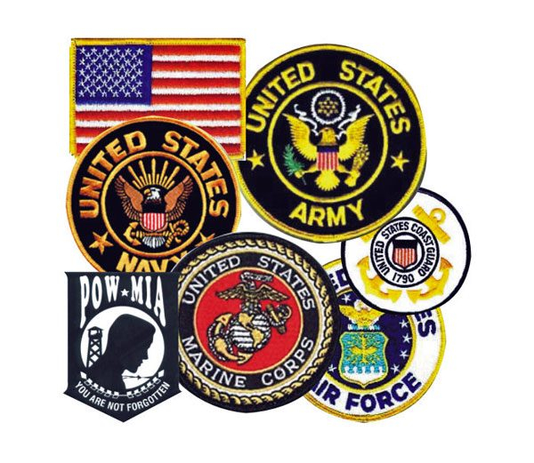 Personalized Logo Military Army Garment Embroidered Patch