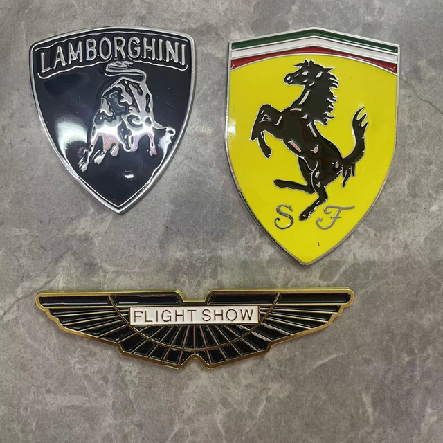 Factory Price Custom Made Car Logo Brands Emblems Badge 