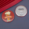 Promotion DIY Advertising Gift 58mm Tinplate Bottle Opener