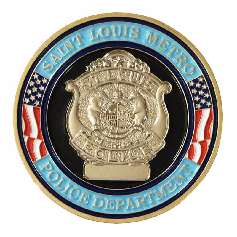 St. Louis County Police Office Challenge Coin