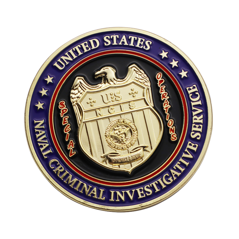  Diamond Cut Edge Metal Commemorative Souvenir Coin