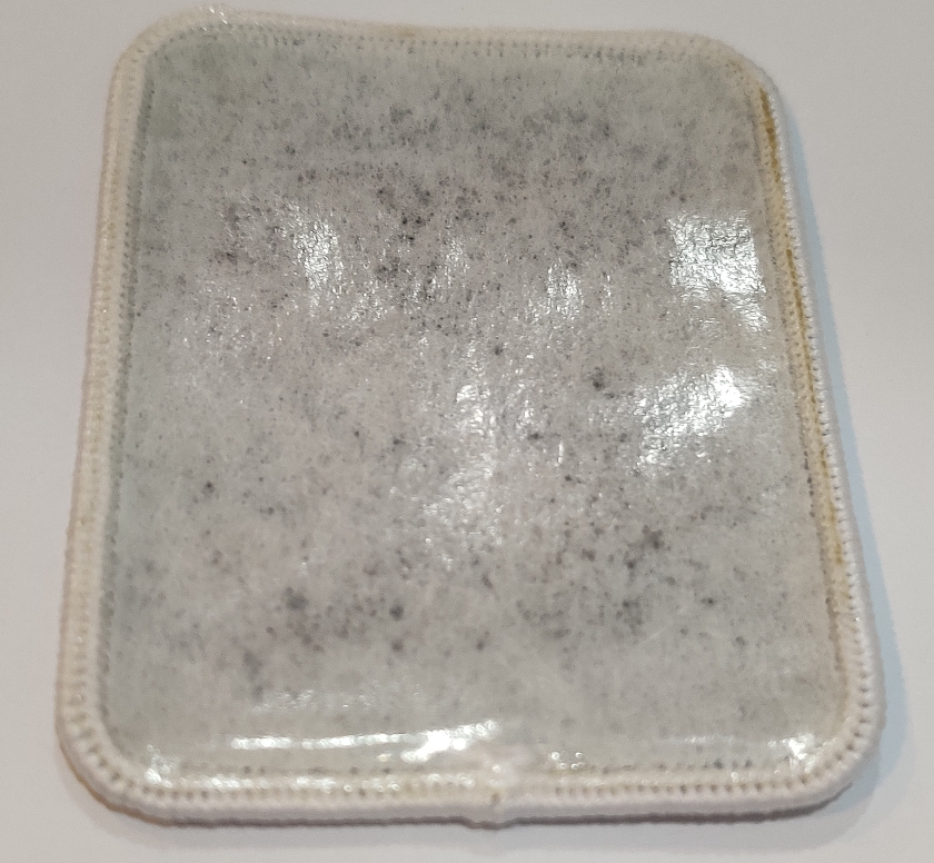 Iron on backing for patch