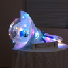 Flashing Light transparent Glowing Bobo LED flower Balloon