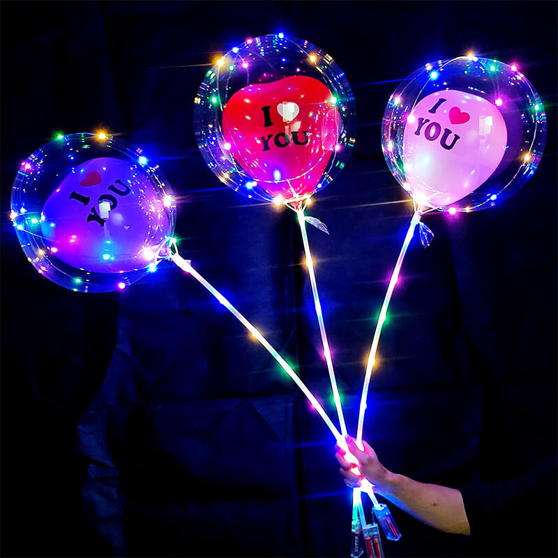 LED Balloon with Stick