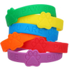Customized Waterproof Colorful Figured Wristband for Kids