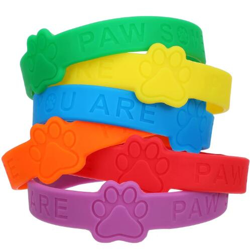 Customized Waterproof Colorful Figured Wristband for Kids