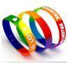 Customized Fashionable Segmented Silicone Wristbands