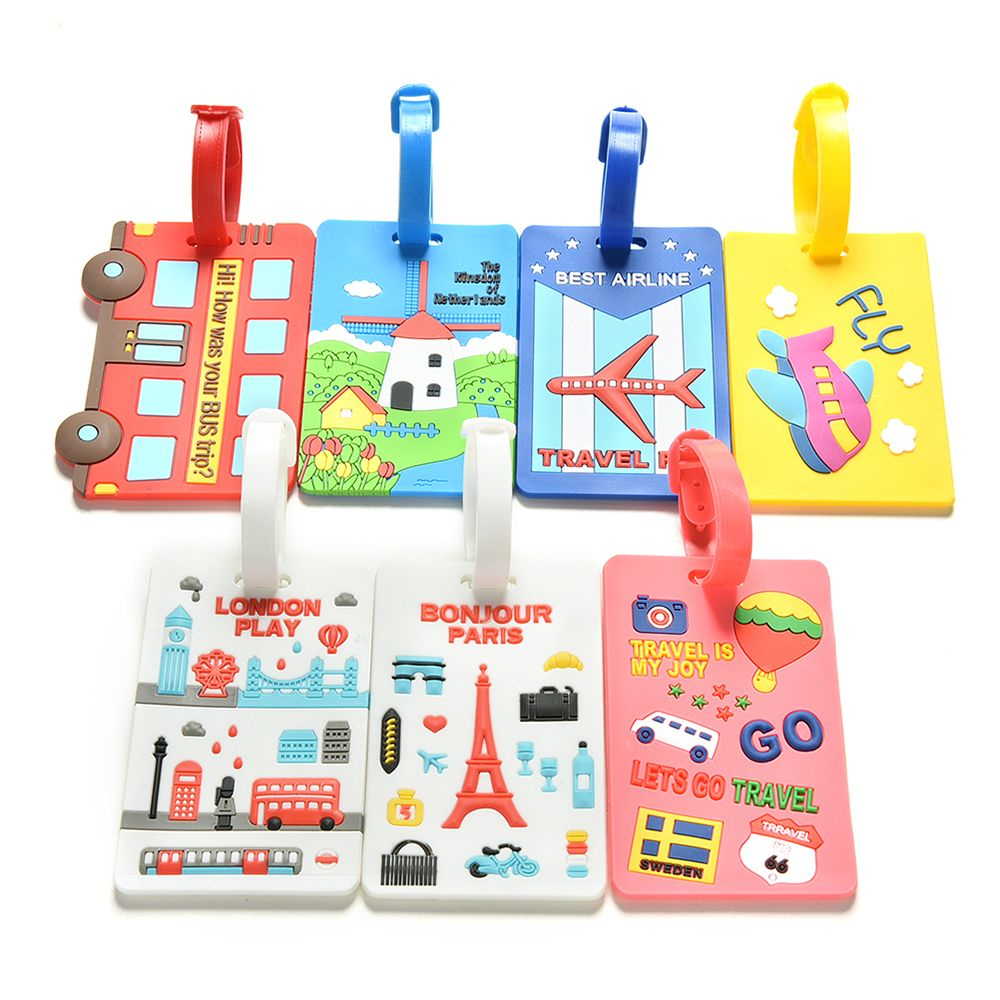 PVC Luggage Tag for Tourism
