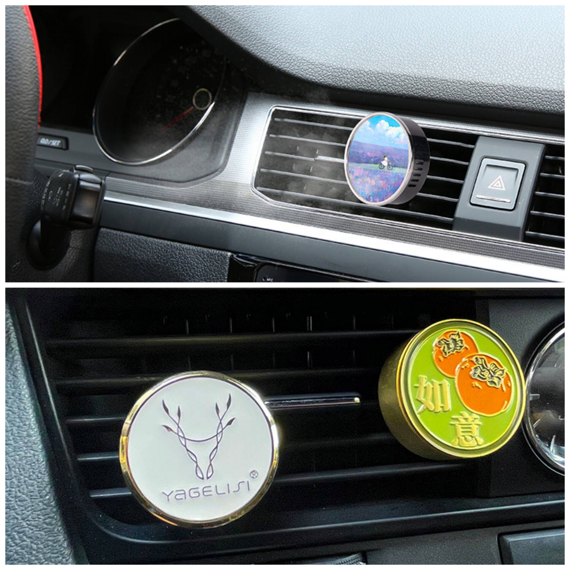 metal car air fresheners Versatile Usage Across Multiple Locations 