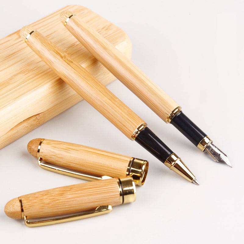 Bamboo Ballpoint Wood Fountain Pen