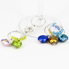  OEM Dift Decoration Metal Pendant Jewelry Wine Glass Charm 