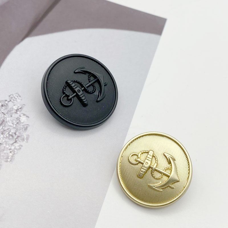 Navy Anchor Buttons 