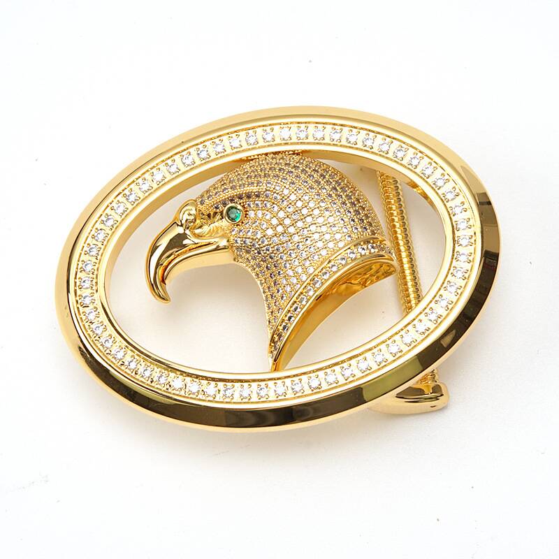 Rhinestone belt buckle