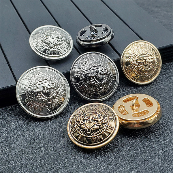 bronze button 