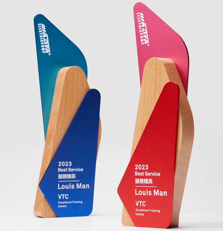 Wood+Metal Trophy 