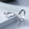 High Quality Stainless Steel Adjustable Ring for Men & Women