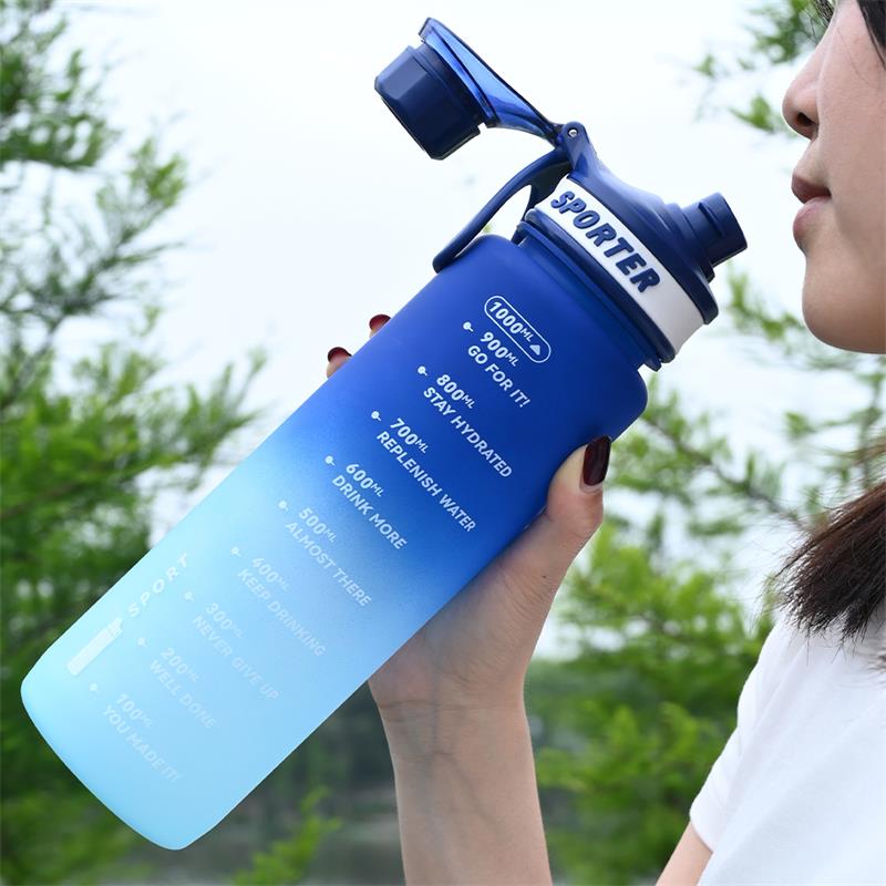 Plastic Sport Travel Water Bottle 