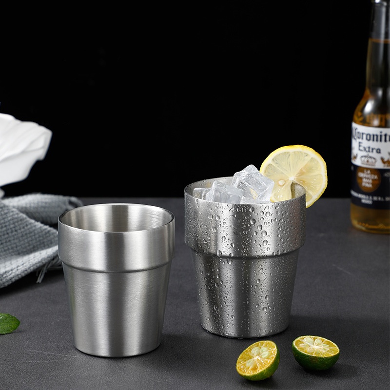 Metal Stainless Steel Coffee Mug Cup Bottle
