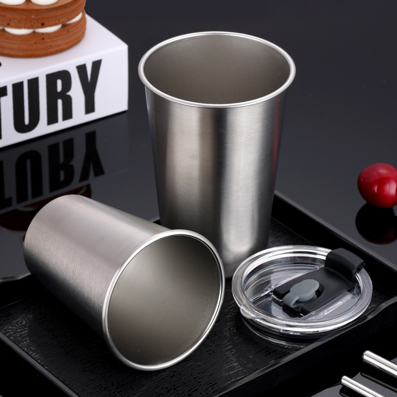 Metal Stainless Steel Coffee Mug Cup Bottle