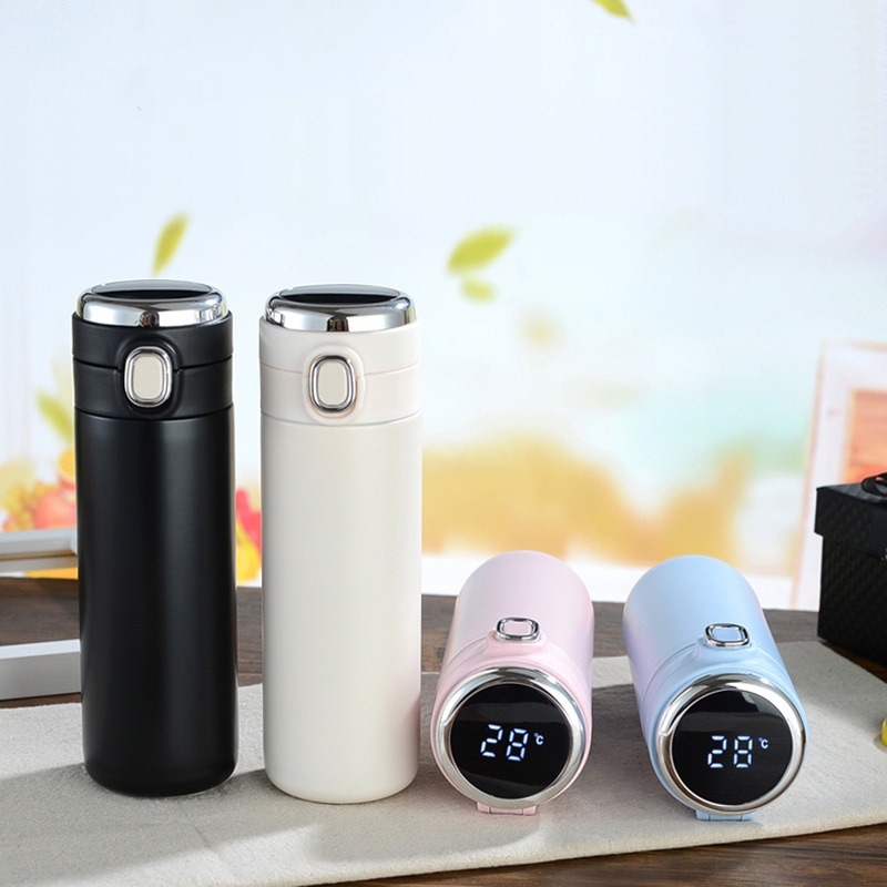 Stainless Steel Smart LED Temperature Display Vacuum Cup 