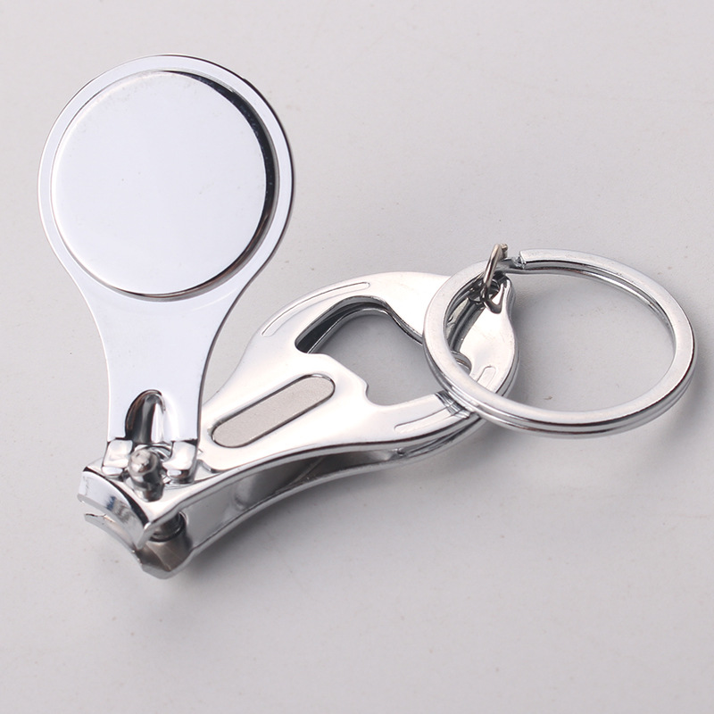 Bottle Opener Keychain Nail Clipper 