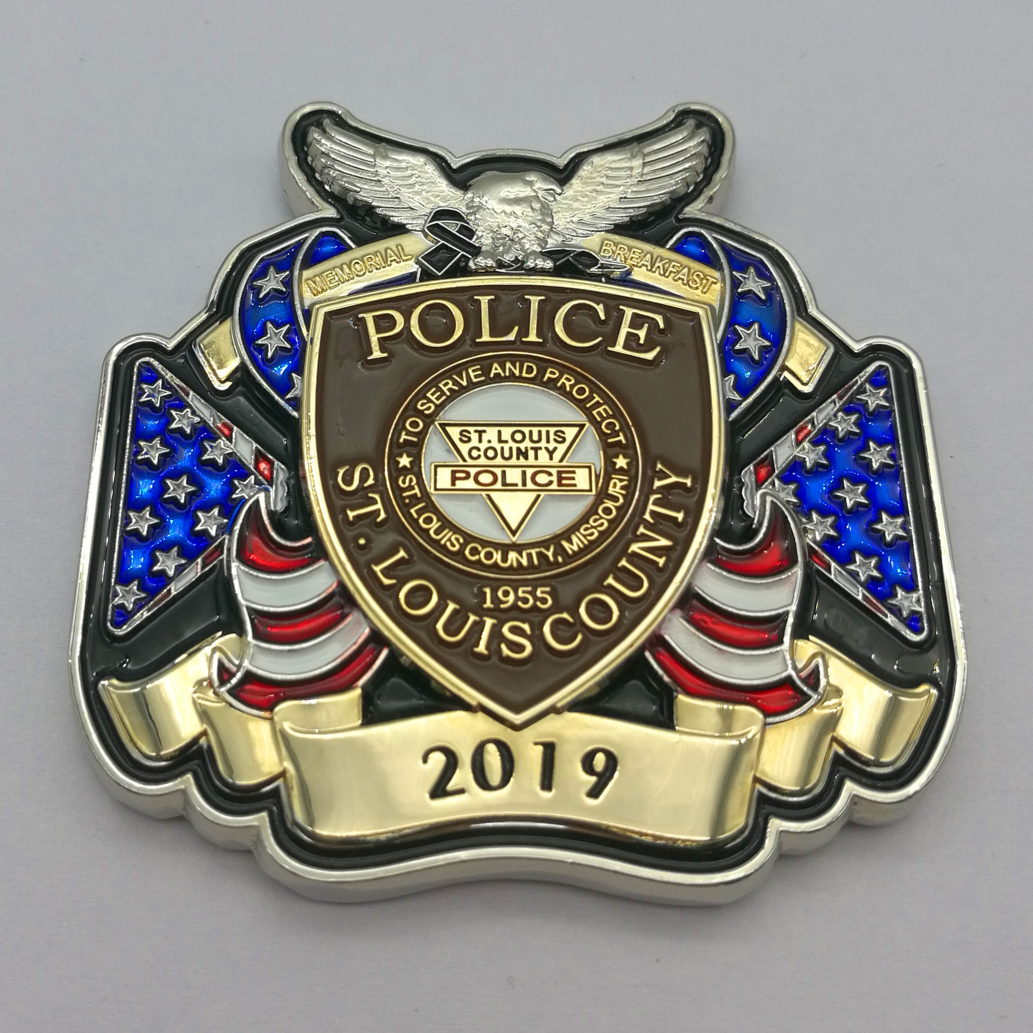 St. Louis County Police Office Challenge Coin