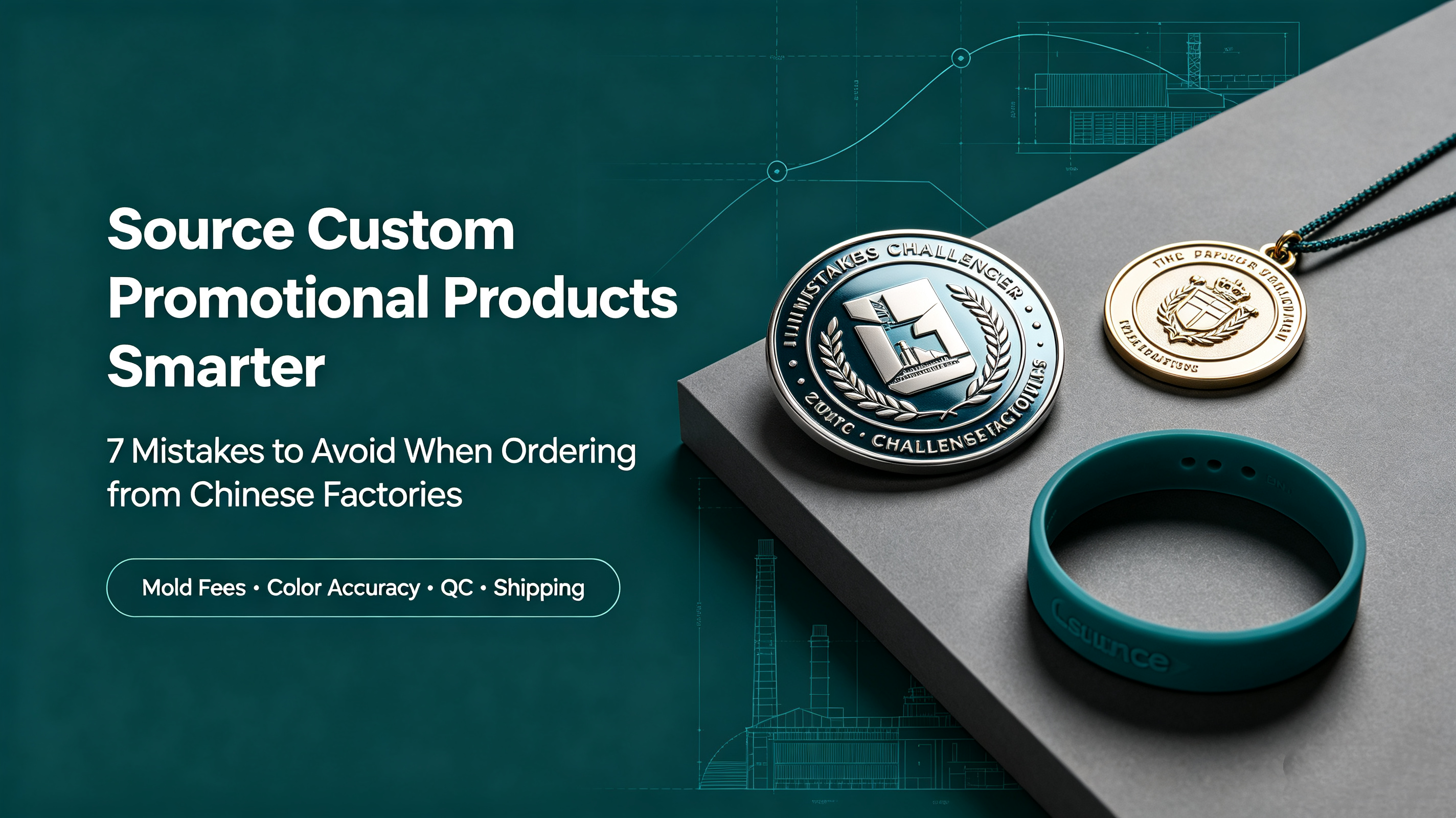 Common mistakes ordering custom products from China guide by AQ PINS & GIFTS